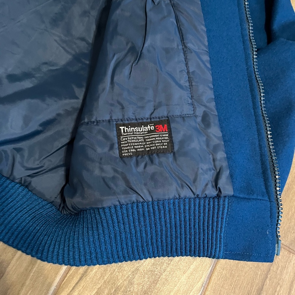 Pendleton Blue Jacket With Multicolor Pattern - image 5